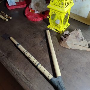 Inalador rapé artesanal longo